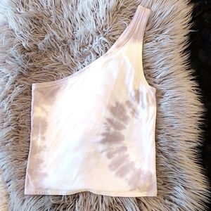 American Eagle, Med, Tie-dye, One Shoulder Tank